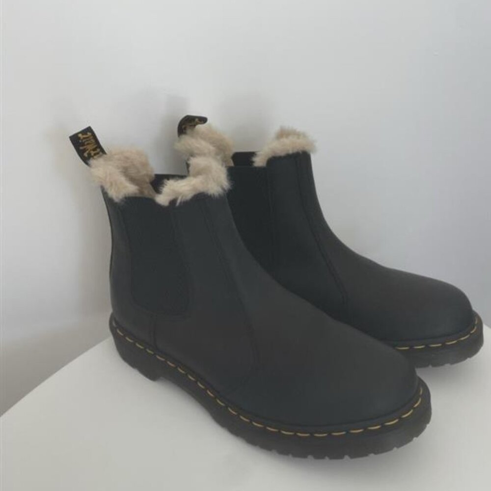 Dr. Martens 2976 Women's Faux Fur Lined Chelsea Boots